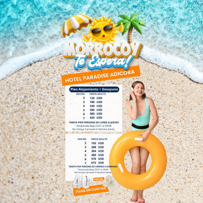 Hotel Paradise Adicora