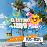 Último Timbre Morrocoy te espera!